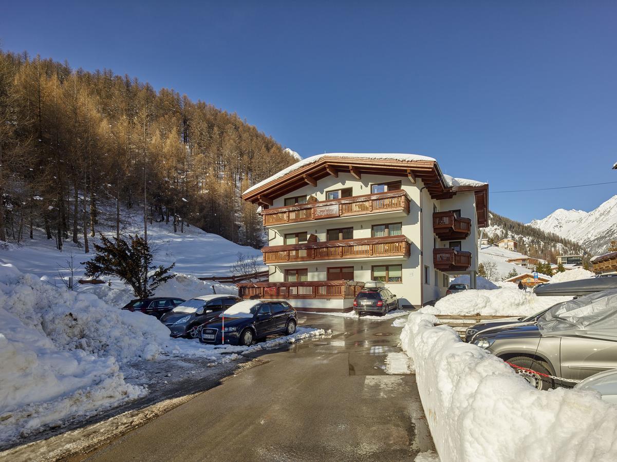 Appartement Gaestehaus Bergkristall 솔덴 외부 사진